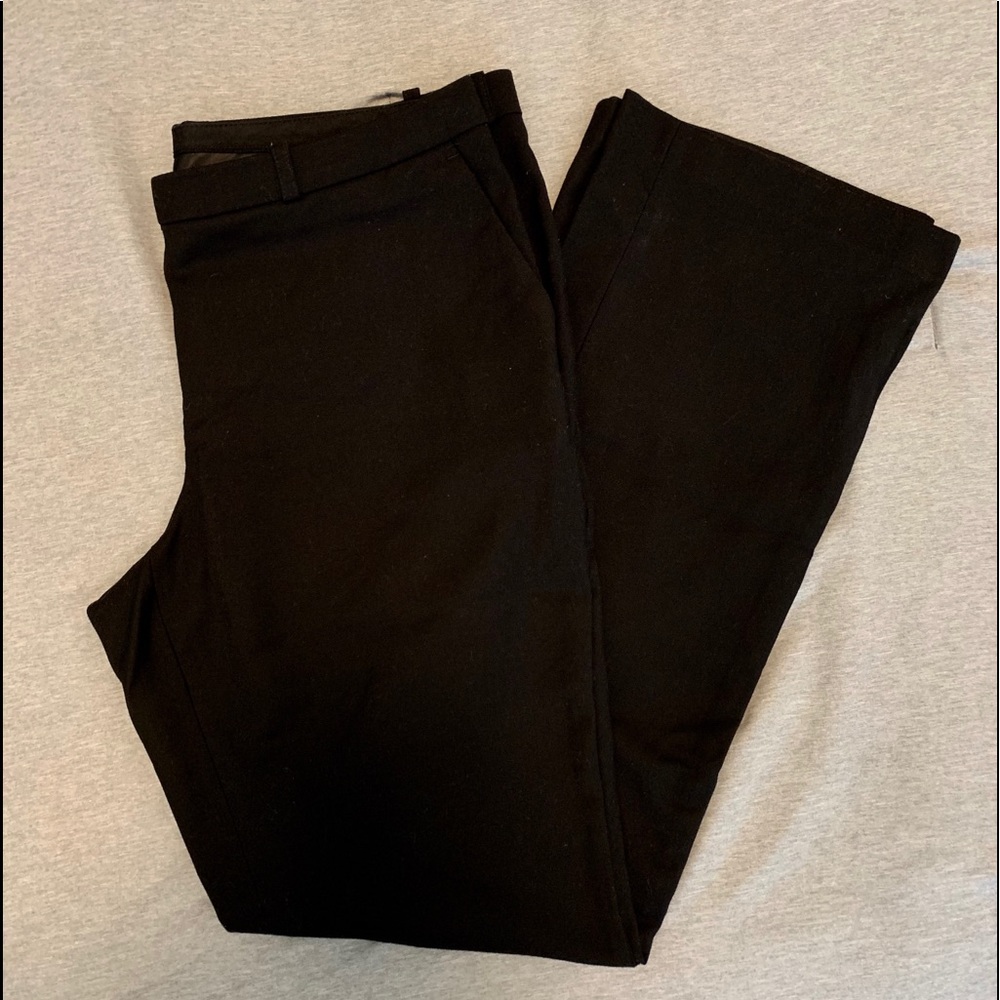 H&M Black Bootcut Dress Pants
